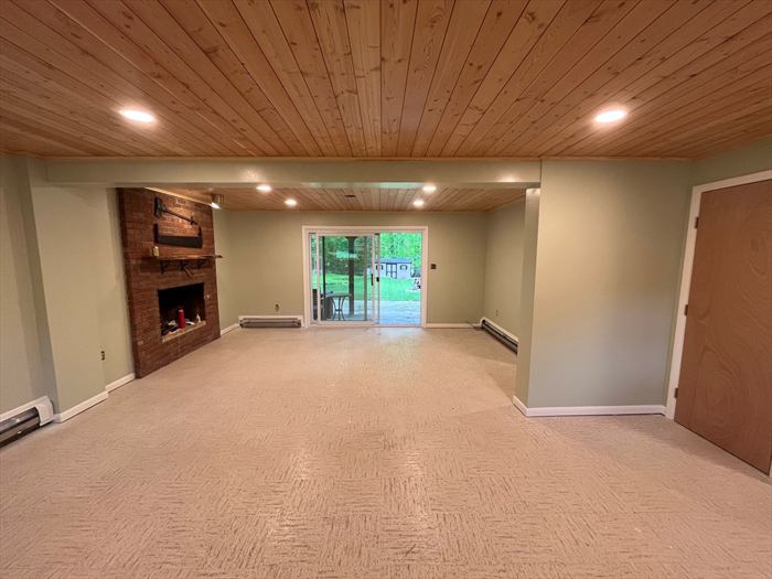 Family room from the patio door