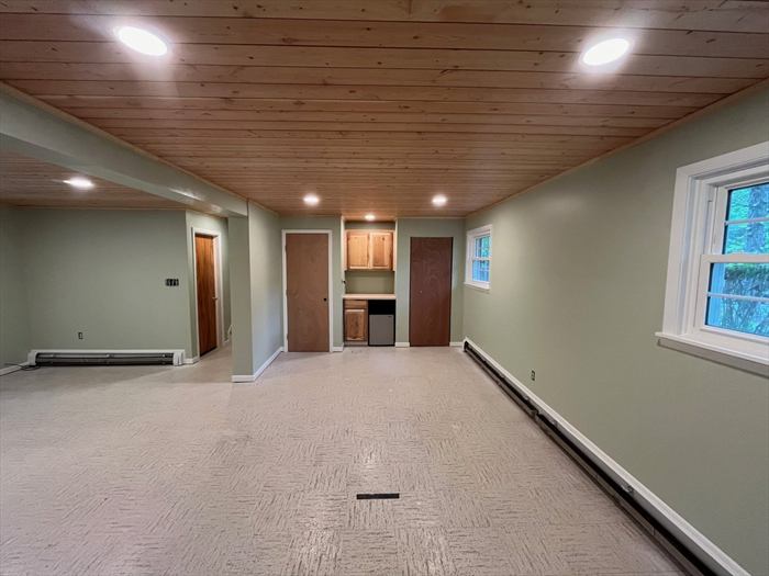 Hallway to the bedroom and bath