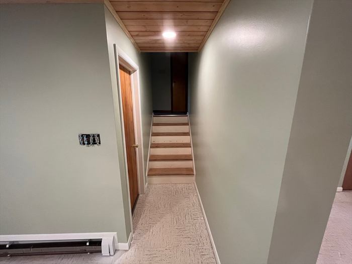 Stairs and hallway trim